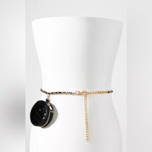 NWT Size XS/S (32" L ) - Anthro Adjustable Coin Purse Chain Belt (NWT US$ 60)